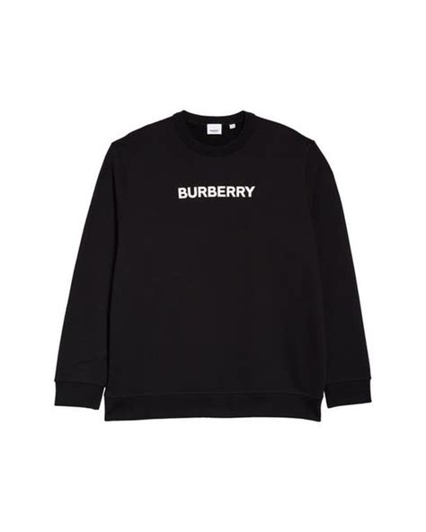 burberry crewneck|Burberry Men's Burlow Logo Crewneck Sweatshirt .